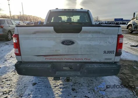 2022 Ford F150 Super Cab z USA, uszkodzony, nr VIN 1FTEX1EP4NFA19507